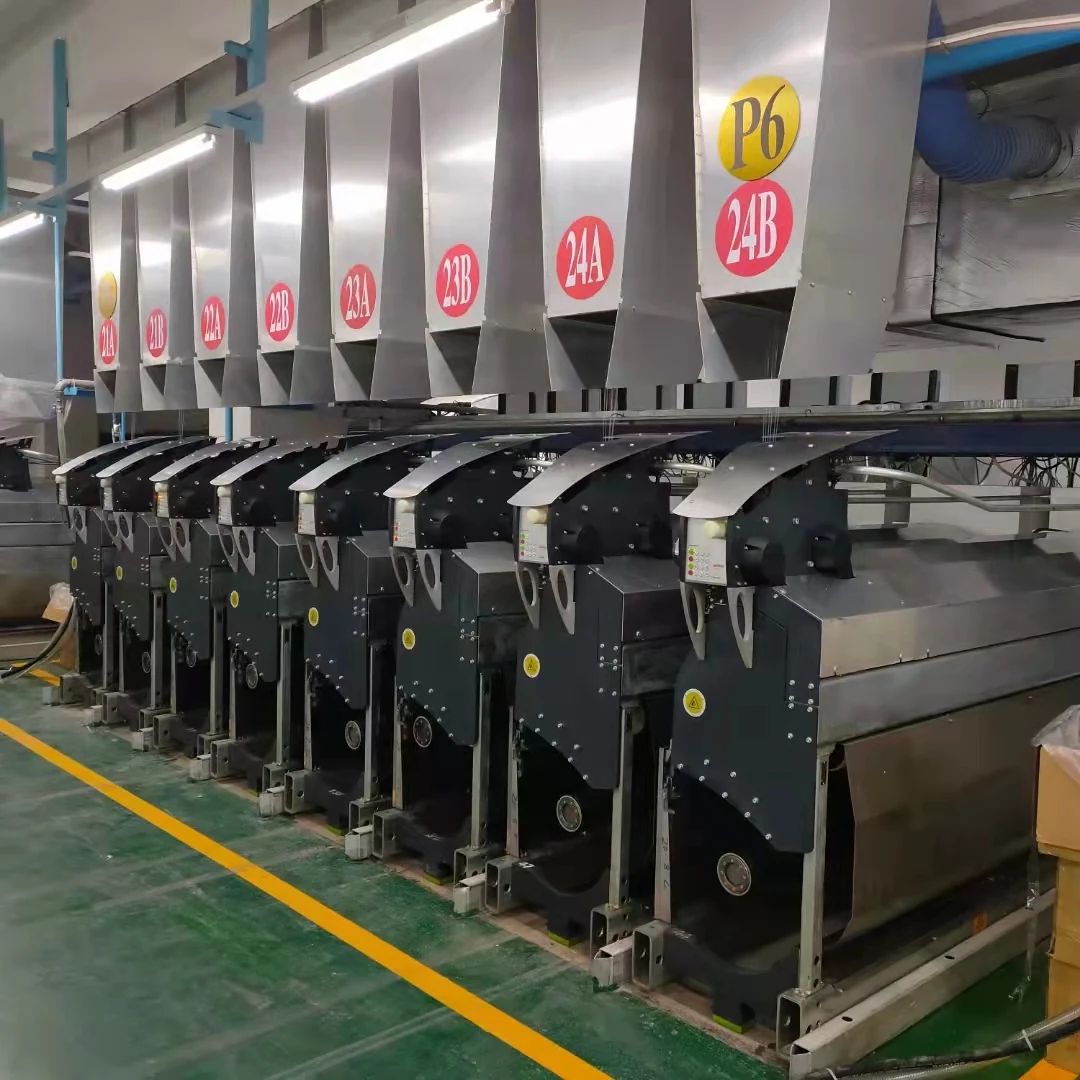 Barmag Wings POY winding head