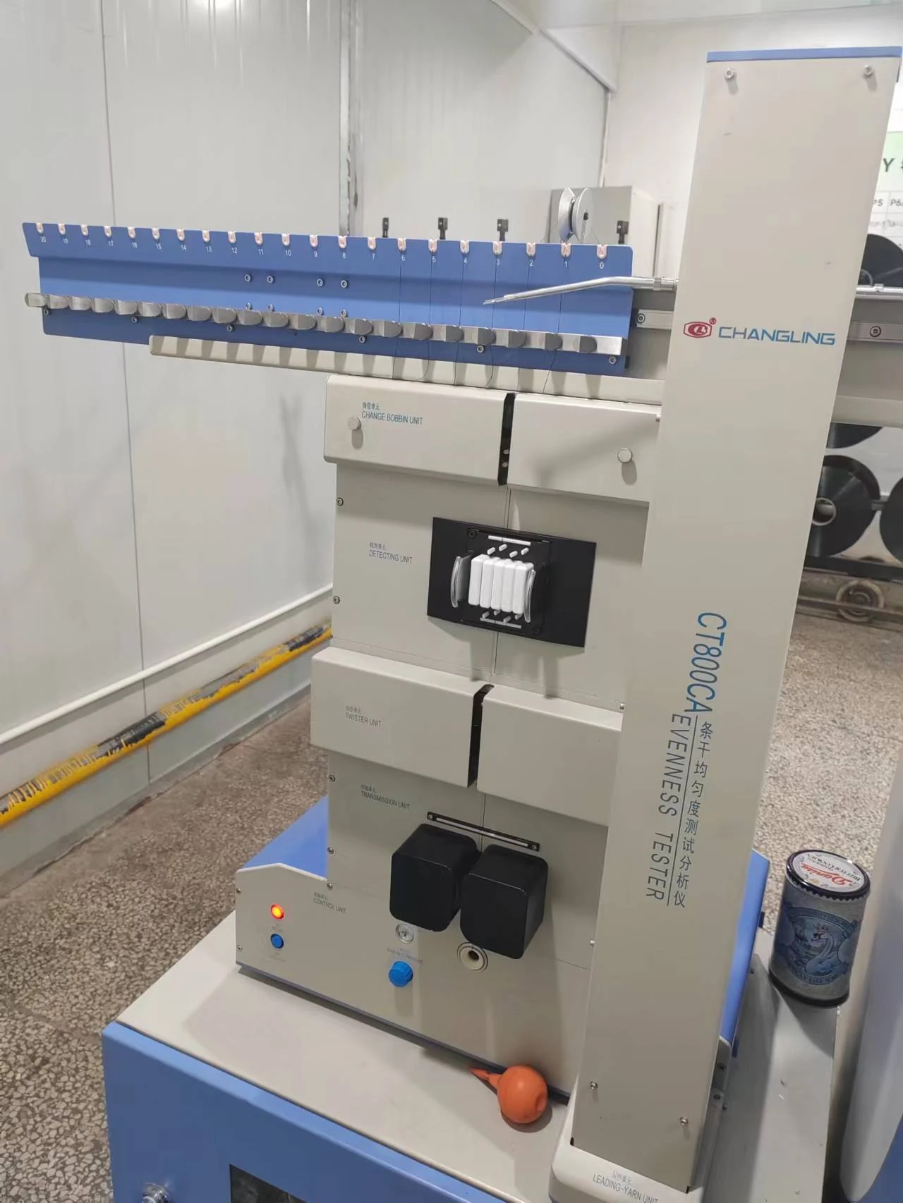 Yarn evenness testing and analysis equipment